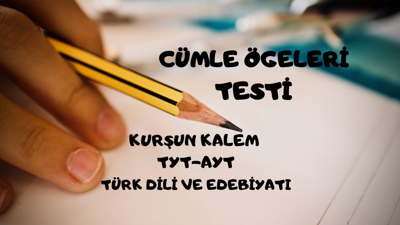 Cümle Ögeleri Testi