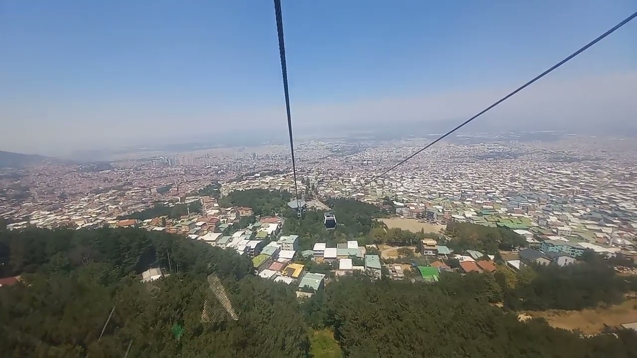 BURSA TELEFERİK ULUDAĞA TIRMANIYORUZ.