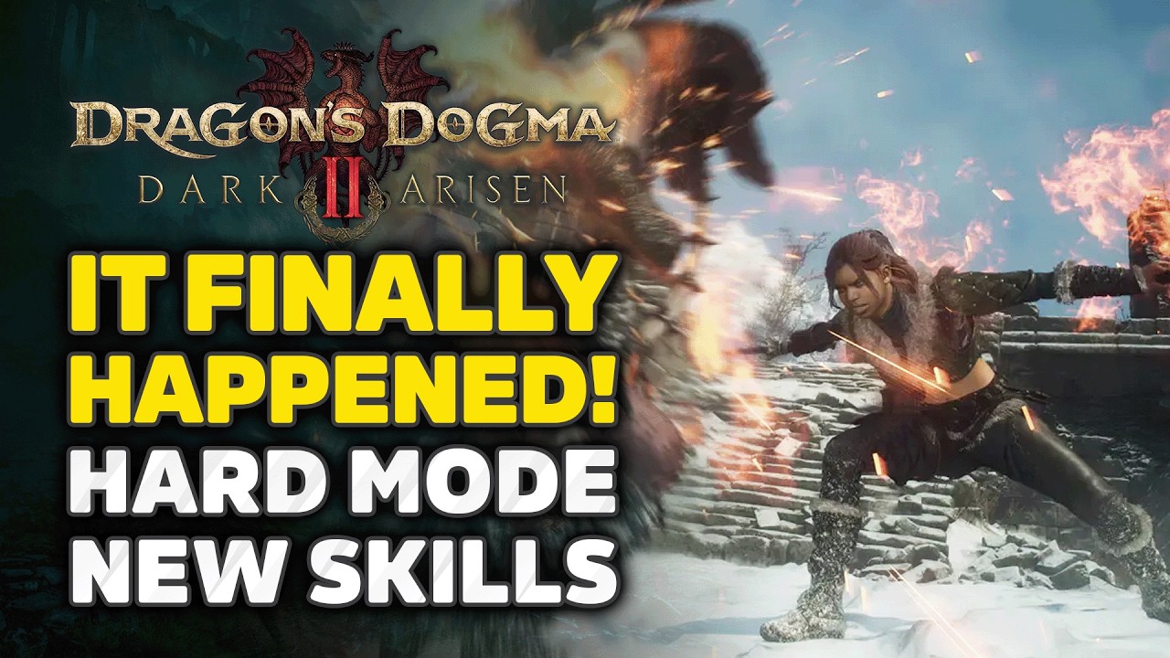 В Dragon's Dogma 2: Dark Arisen подтвердили &laquo;Хардкорный режим&raquo;! Новые навыки, трансмог и отсутств...