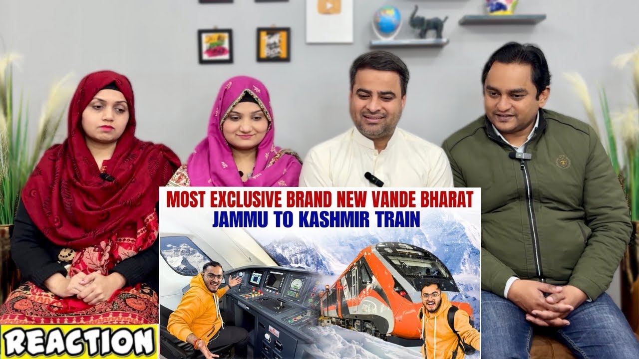 Brand New First Jammu Kashmir Vande Bharat with Upgraded Features | Most Exclusive Train | Reaction!