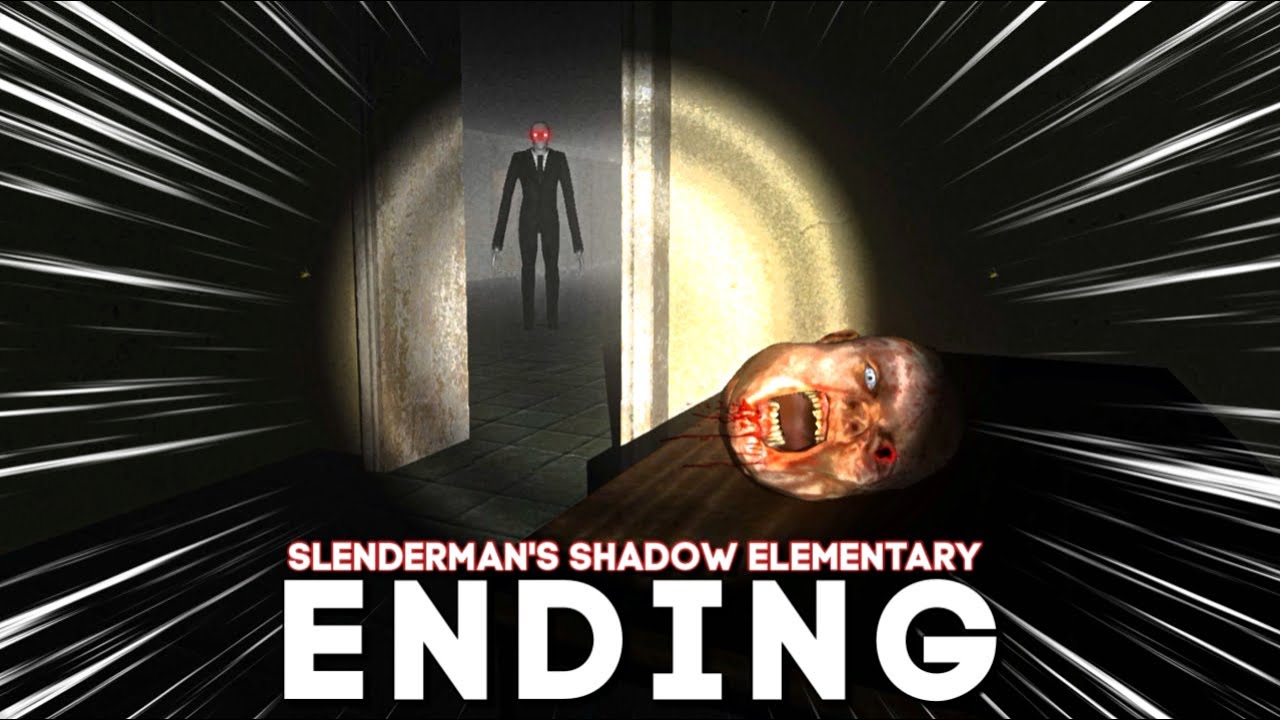 Slenderman's Shadow ELEMENTARY - Full Walkthrough Gameplay (SHORT HORROR GAME)