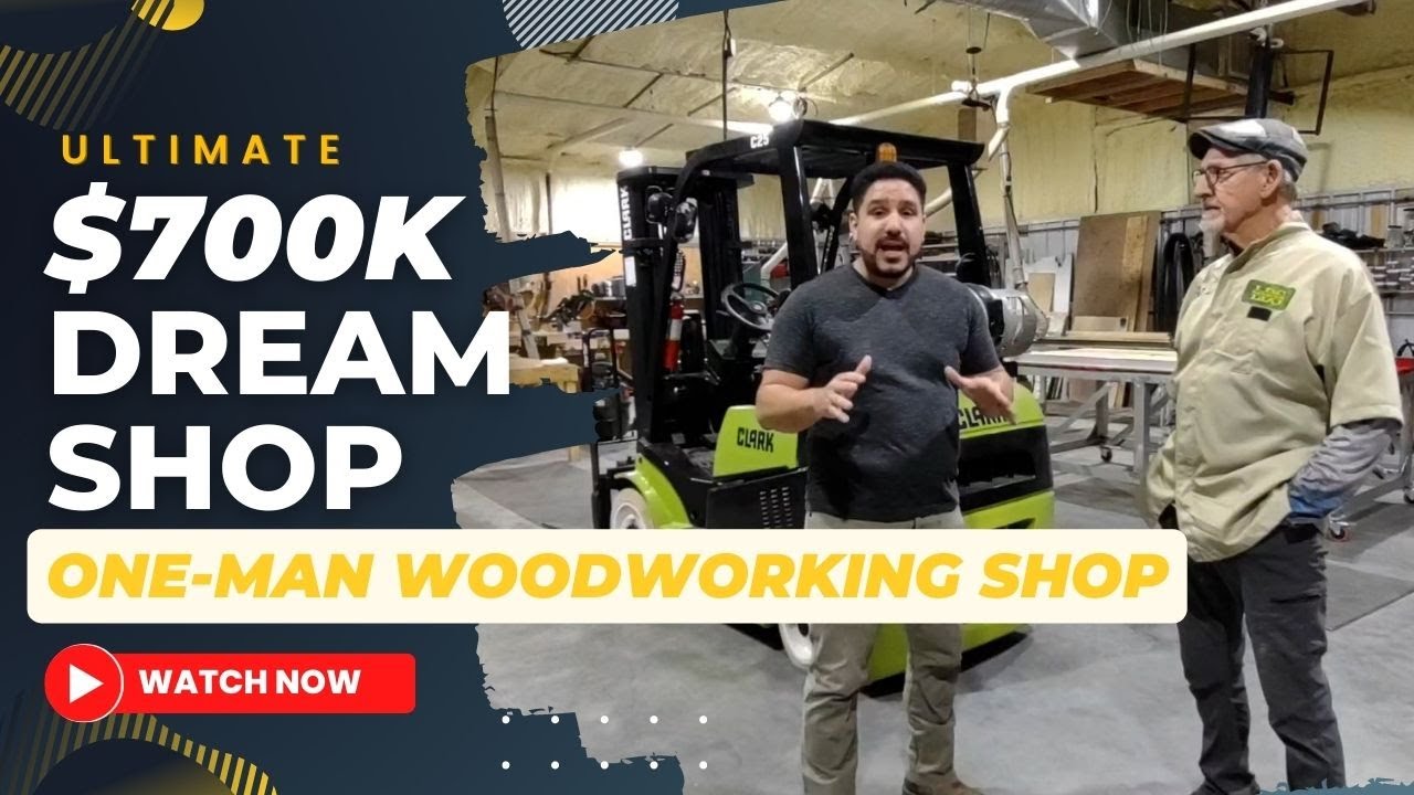 Shop Tour 2023 | One-Man $700k Ultimate Woodworking Shop