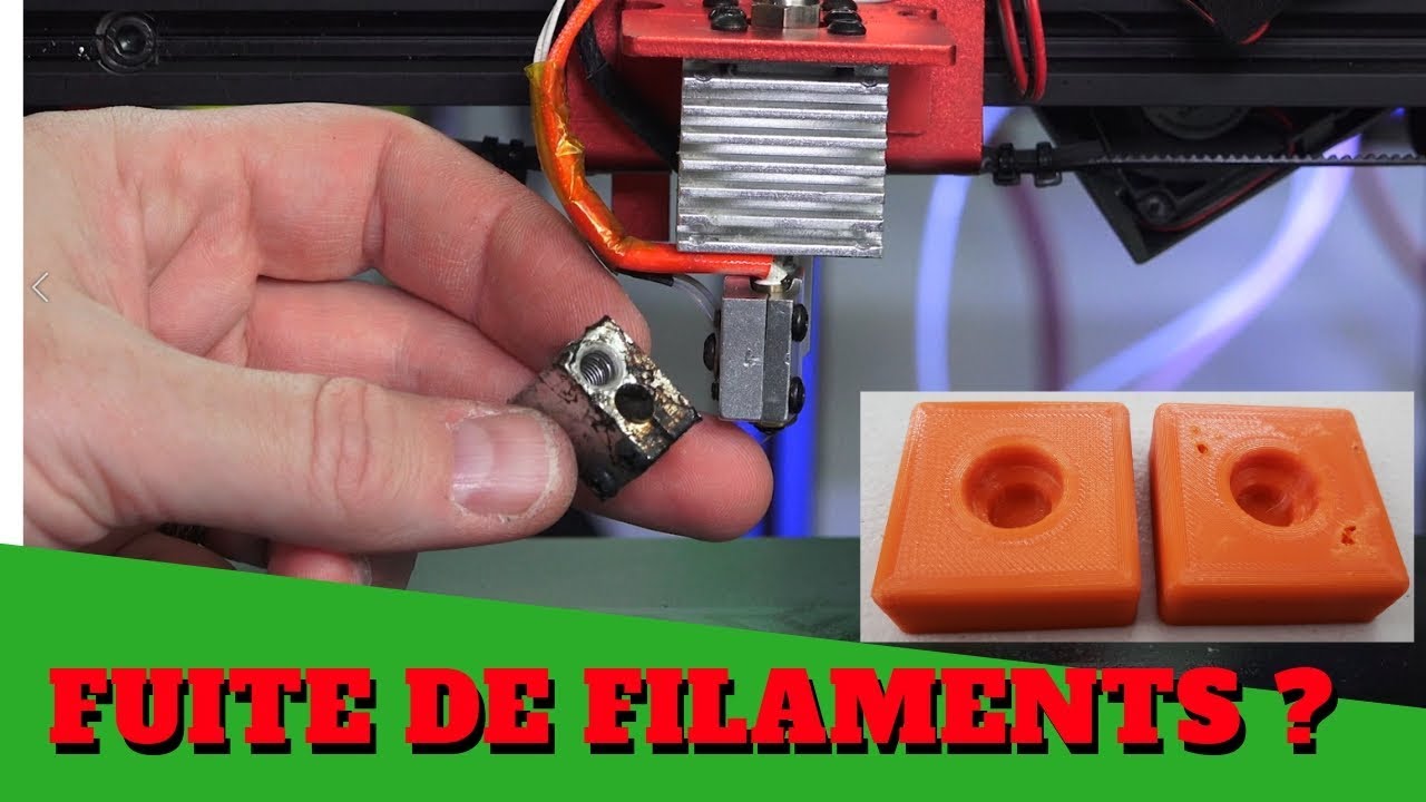 Fuite de filament et mauvaise finition 🤔 ?