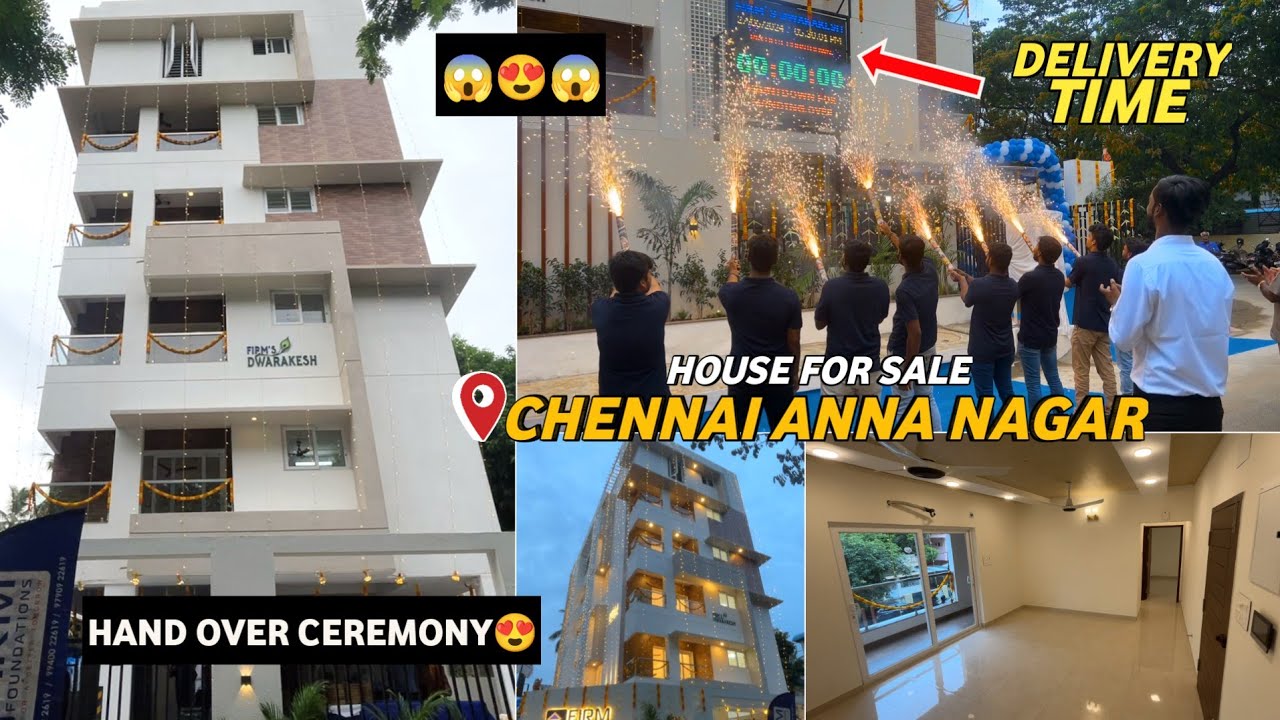 Flats for sale in Chennai Anna Nagar💥Prime Locations🏡Builder Direct Number😱