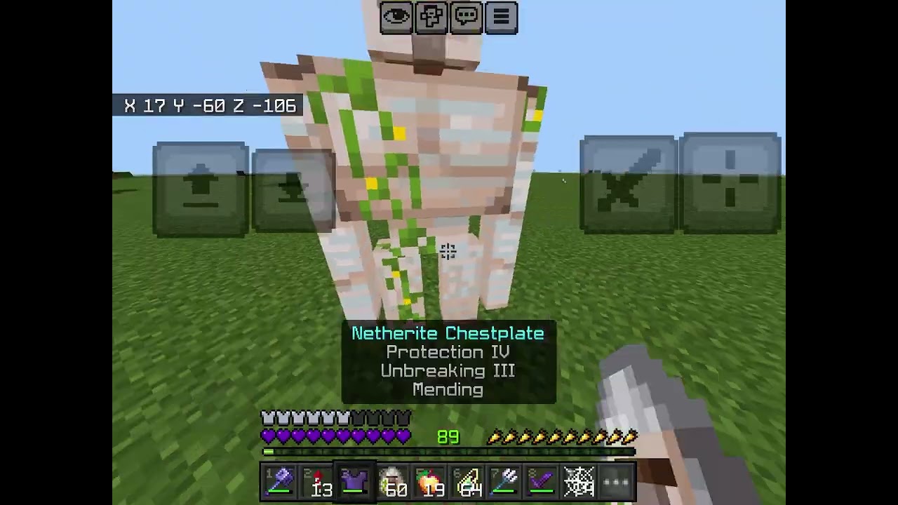 Noob practice elytra mace
