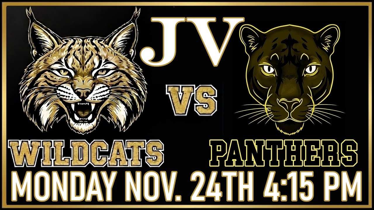 JUNIOR VARSITY - WCHS Wildcats vs Lewis County Panthers Monday November 24th 4:15 PM