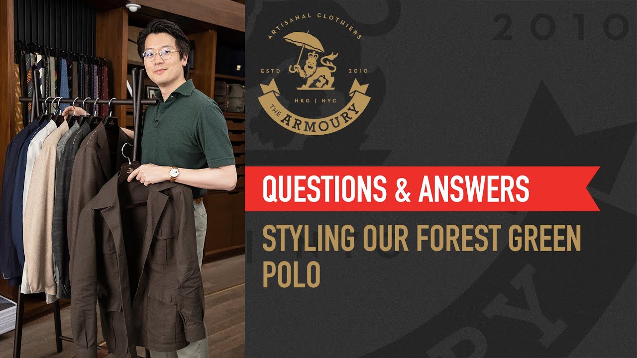 Q&A : Styling Our Forest Green Polo