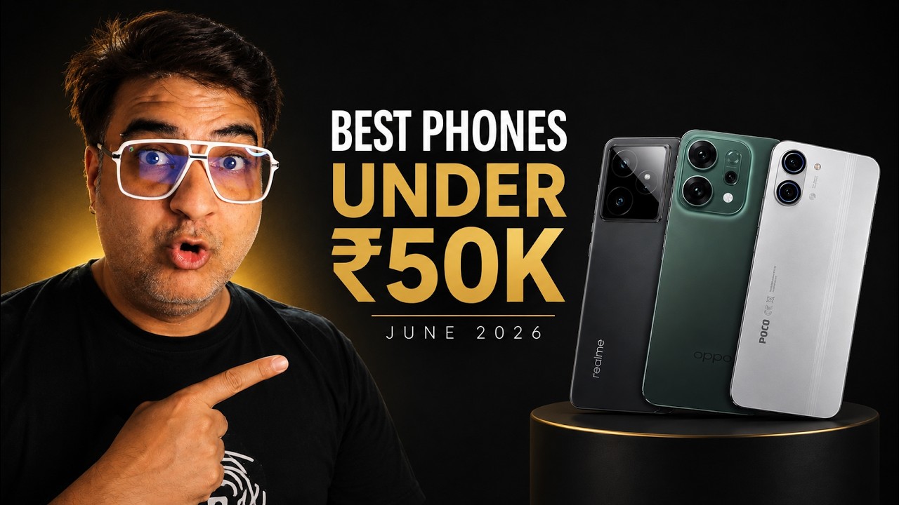 Best 512GB Phones With up to 9000mAh Battery Under ₹50,000 In India 2026