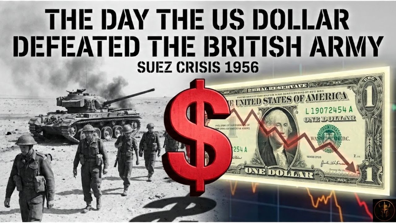 How US Bankrupted the British Empire in 1956 - Suez Crisis : The Weaponized Dollar