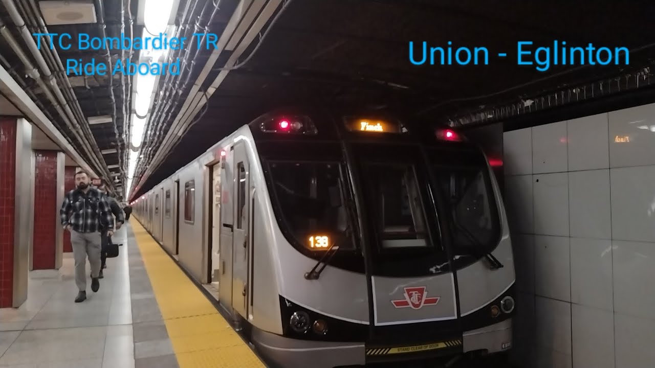(Ride Video) TTC Bombardier TR on Line 1 Yonge-University | 11/22/2024