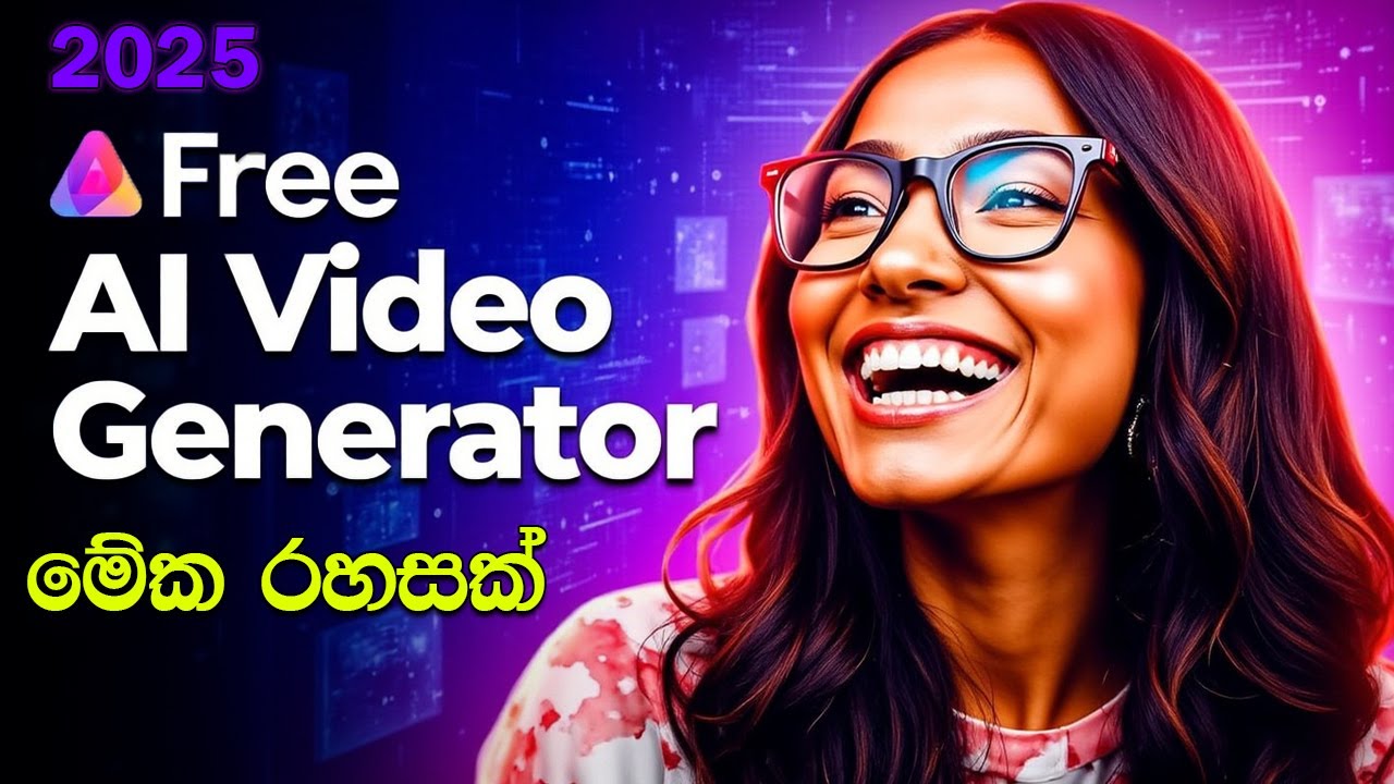 Free Unlimited AI Video Generator | Sinhala 2025 💻 Make Stunning Videos with AI (No Watermark)