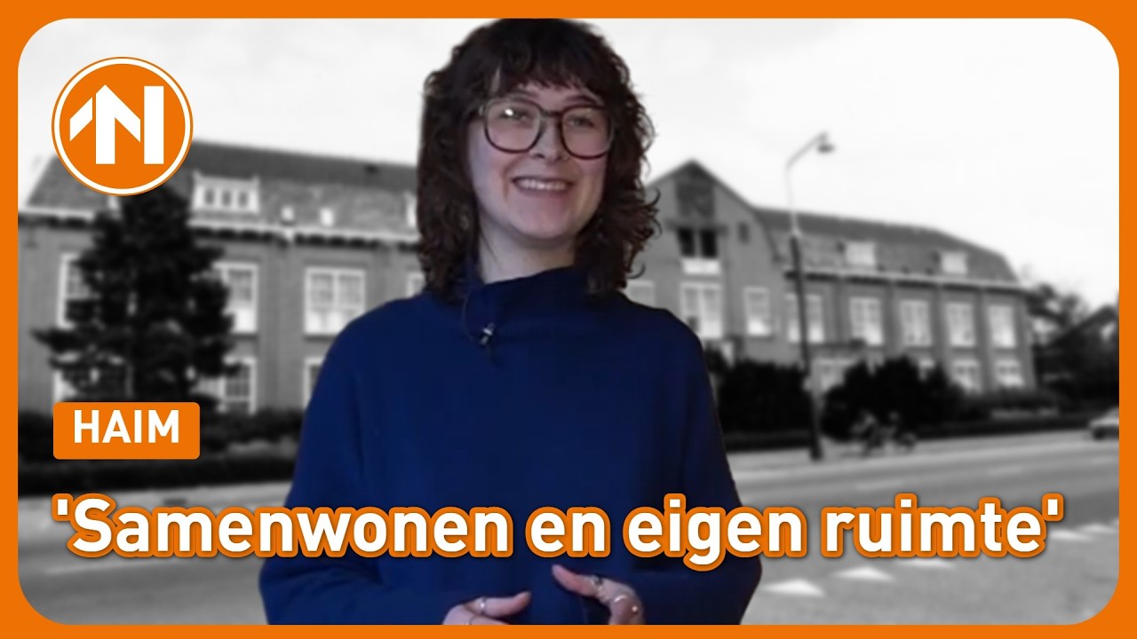 Anne woont in het oude Rooms-Katholieke Ziekenhuis in Stad