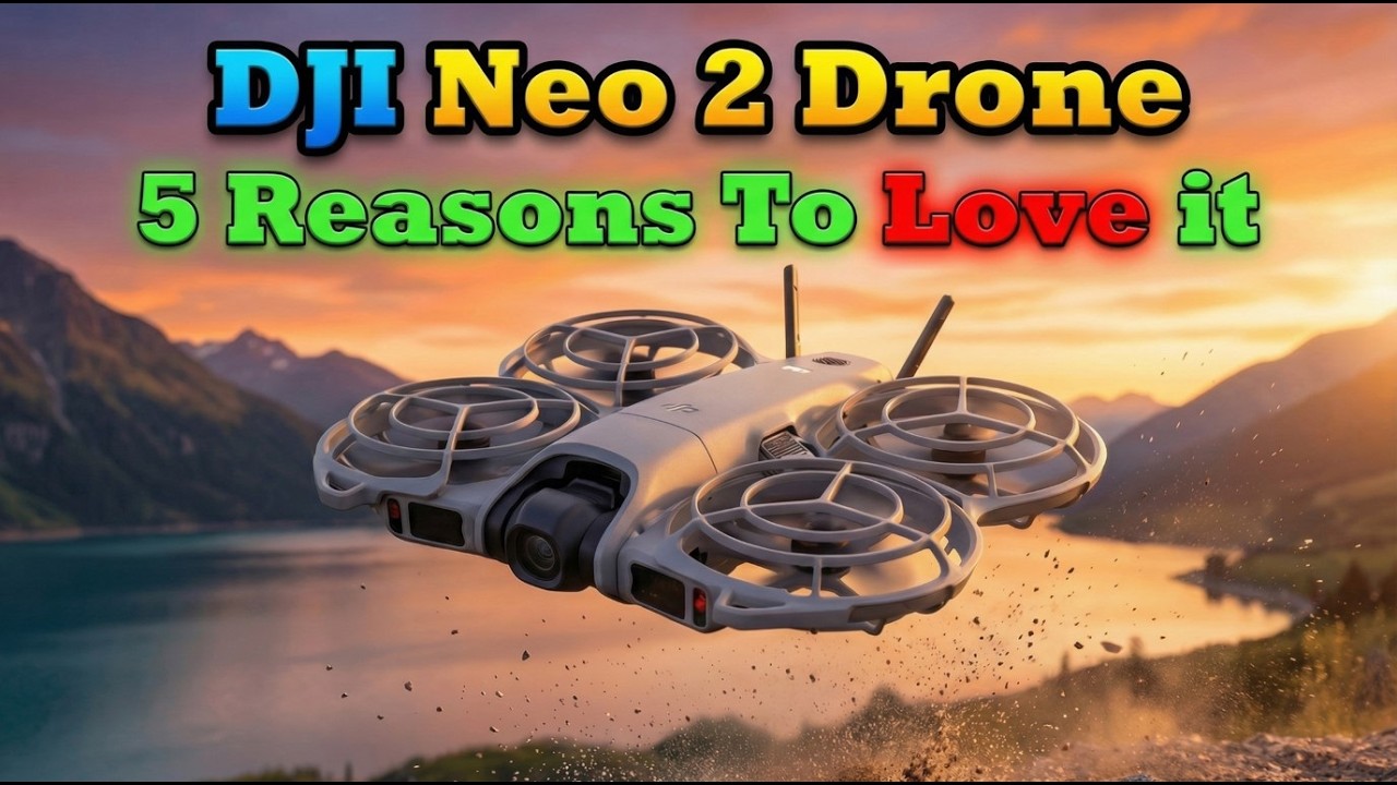 Дрон DJI Neo 2 — 5 причин полюбить его!