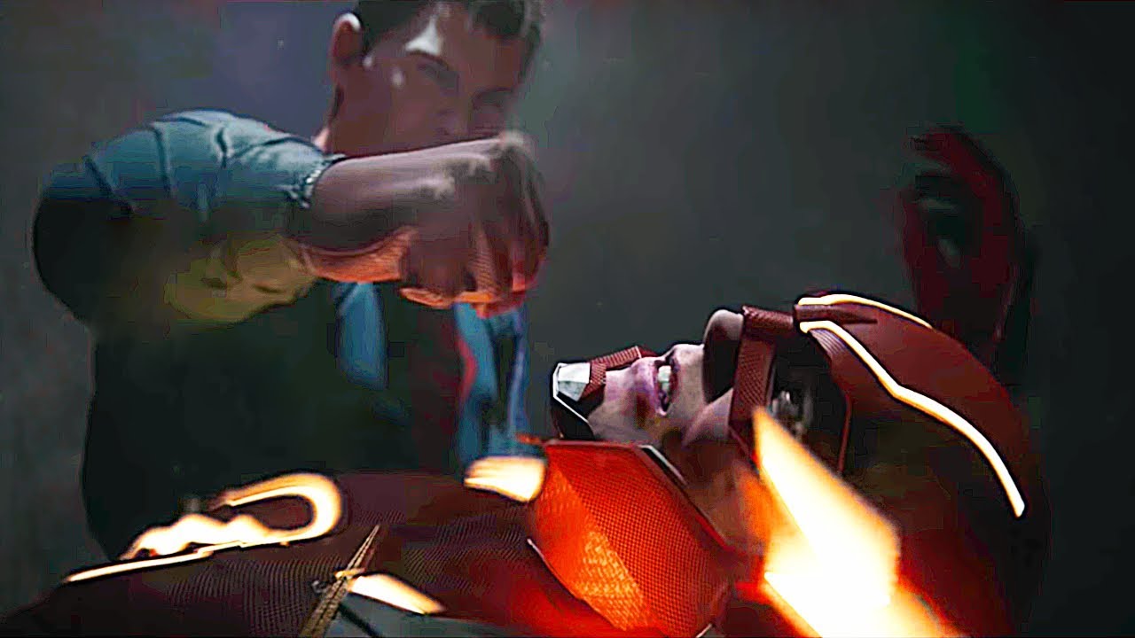 EVIL Justice League Vs Justice League Fight Scene FULL BATTLE - Injustice
