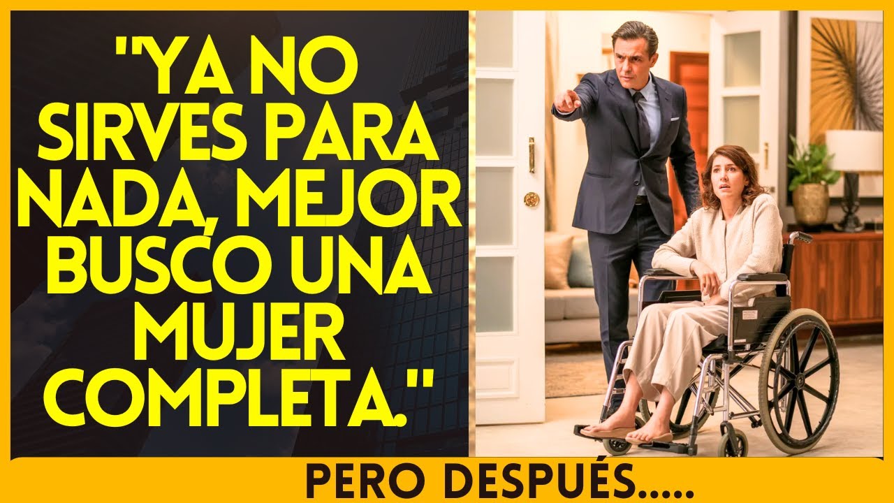 EL MARIDO PENSÓ QUE SU ESPOSA QUEDÓ PARALIZADA Y LA ECHÓ… HASTA QUE LA VIO CAMINAR FRENTE AL JUEZ…