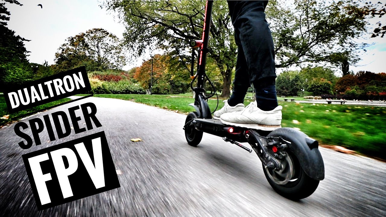 FPV Hulajnoga Elektryczn MiniMotors Dualtron Spider - Przejażdżka po Polu Mokotowskim