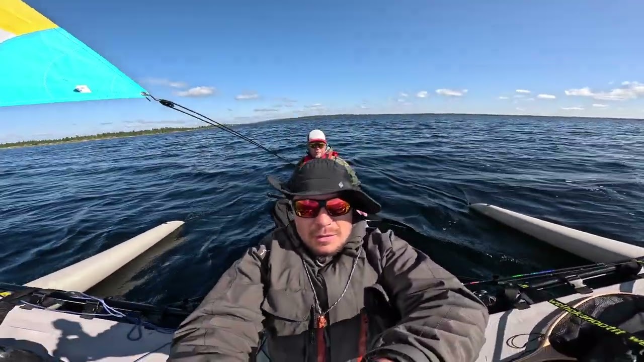 Inarijärveä purjekajakilla 28.7 - 6.8.2024