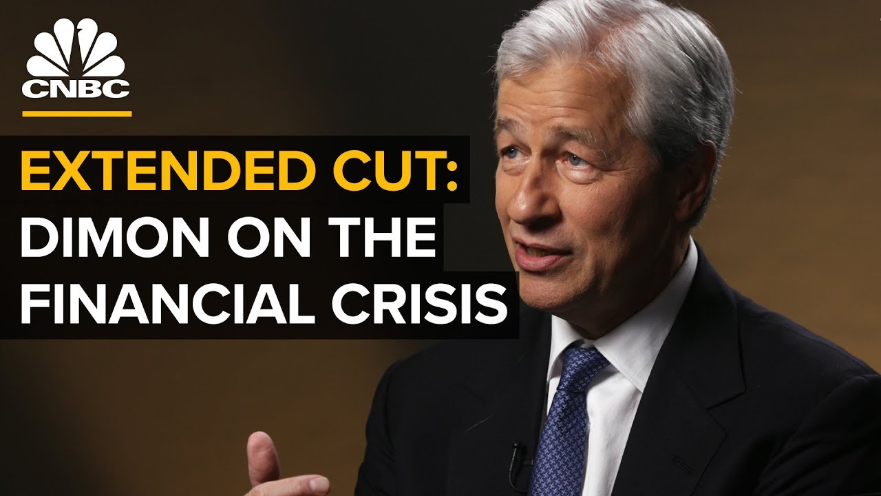 Jamie Dimon On The 2008 Crisis