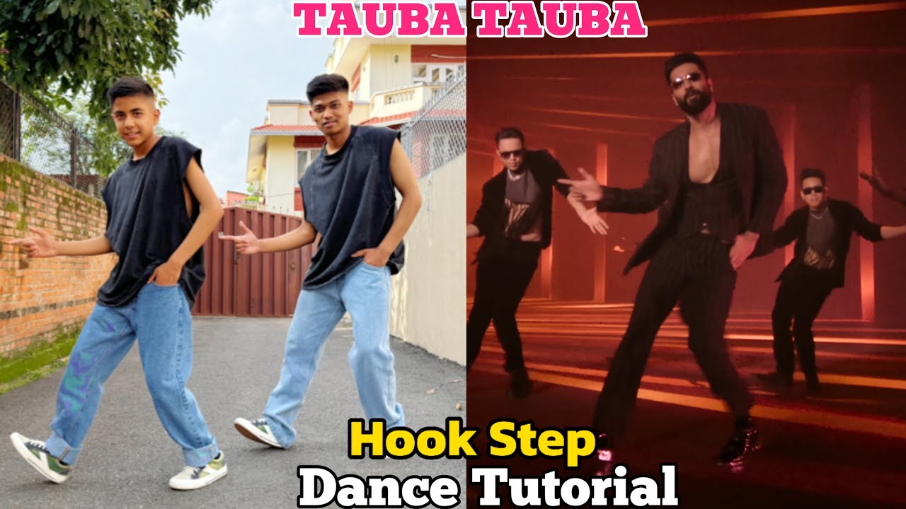 Tauba Tauba Dance Tutorial | Vicky Kaushal | Aayush & Abhay | Step by Step