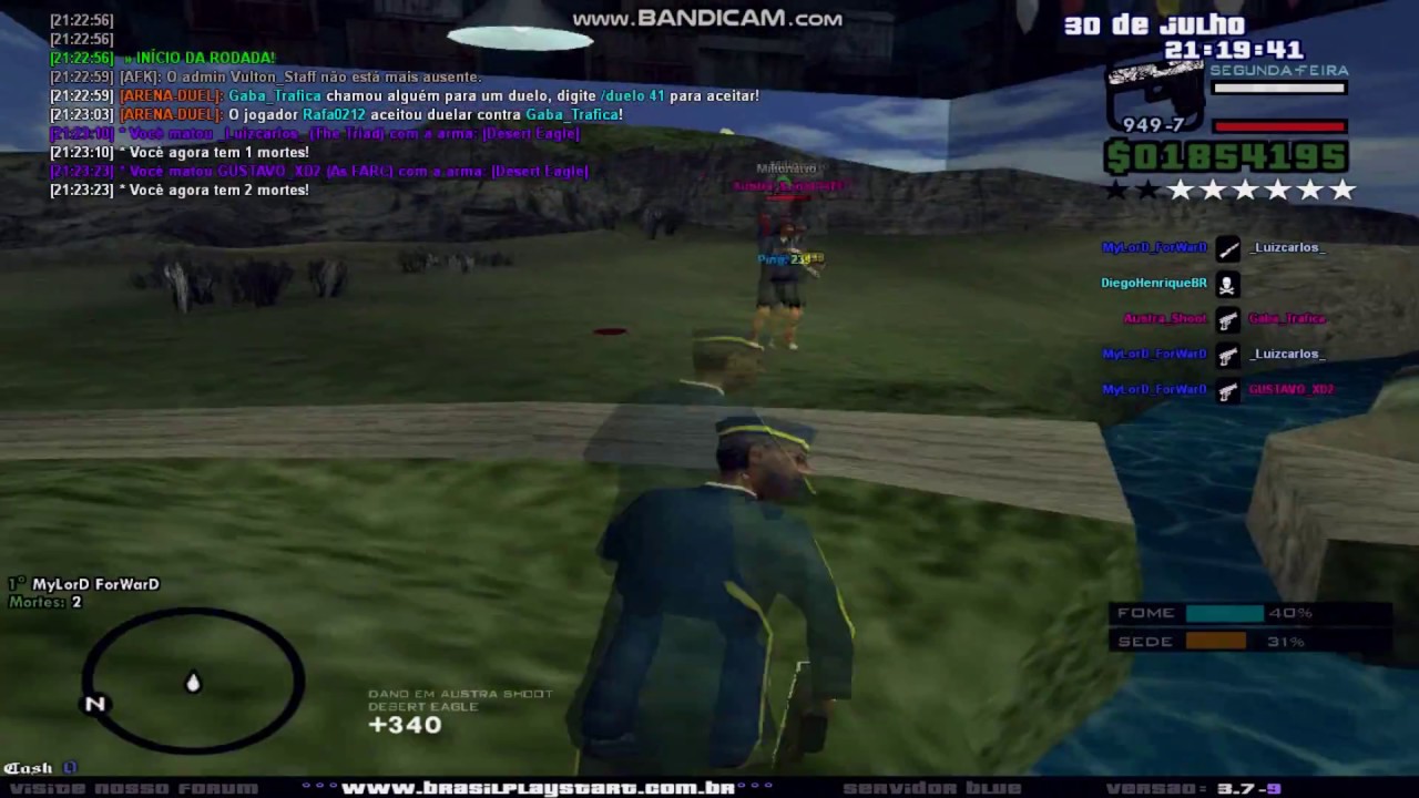 SAMP - Fui Banido do BPS 2 (Brasil Play Start)