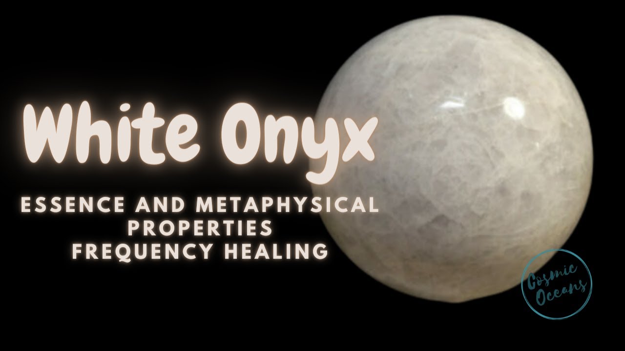 White Onyx Crystal Healing Frequency - Purify Negative Energy - Remove Sadness and Anxiety