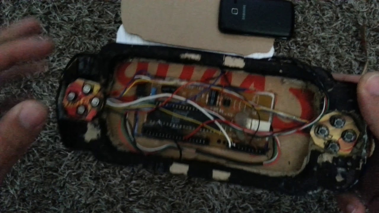 COMO FAZER UM CONSOLE PORTÁTIL CASEIRO /EXPLICAÇÃO  - INVENTORjml #inventorjml #inventorjmlconsole