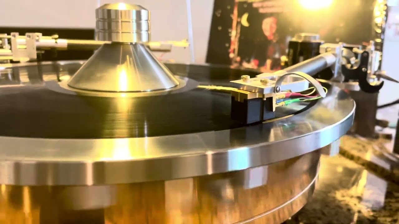 Wayne’s Audio Canary Plus MC cartridge and Turntable Periphery Outer Ring & Record Clamp