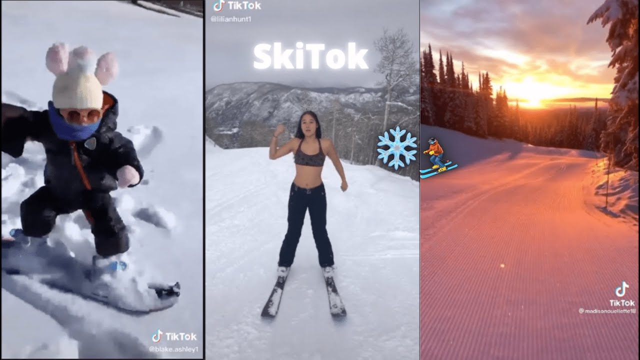 WHOLESOME SKI TIK TOKS | TIK TOK COMPILATION 🤩⛷