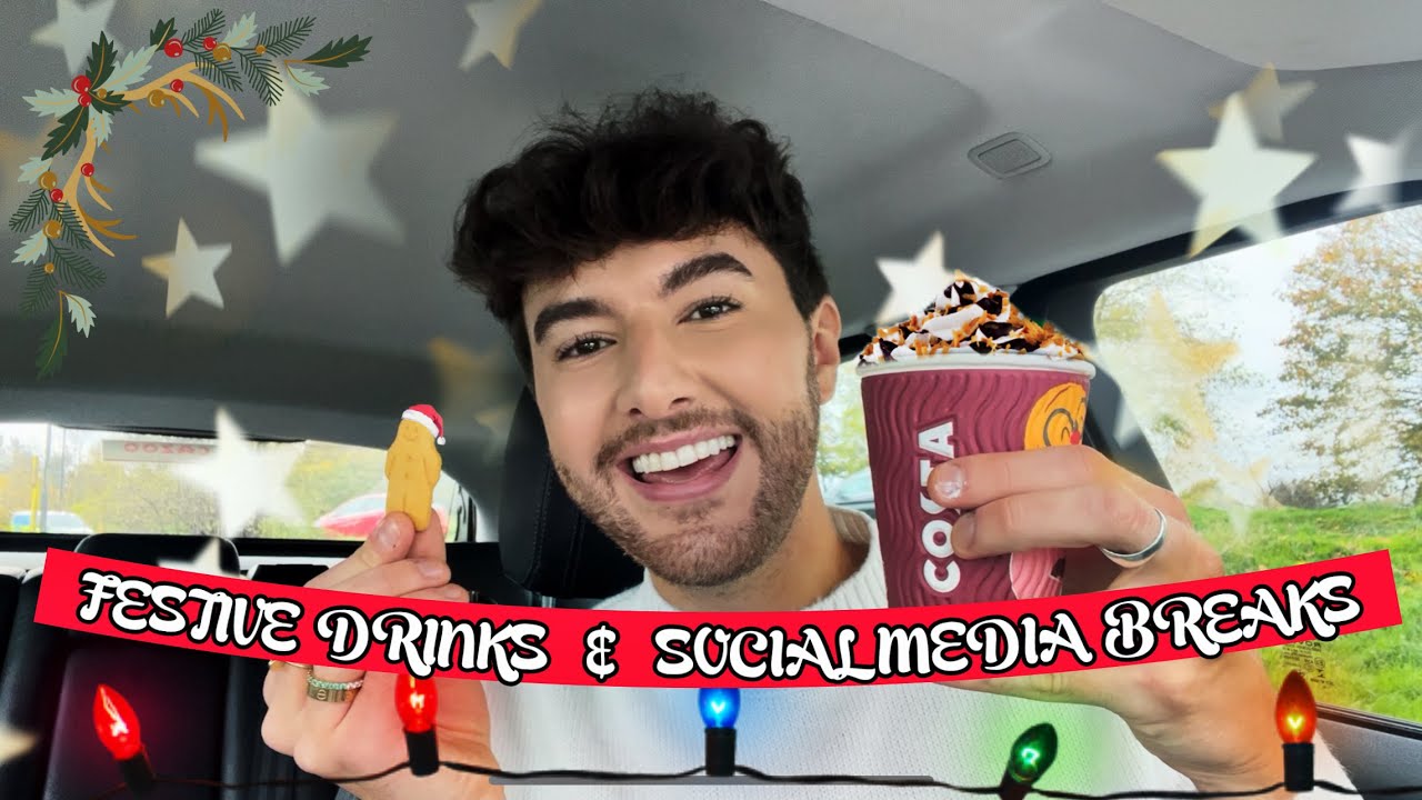 Trying COSTA CHRISTMAS MENU..also, taking a social media break chats & catch up! missed ya x