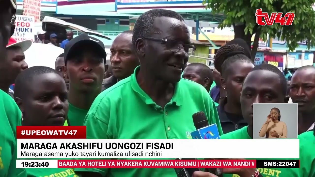 Maraga akashifu uongozi fisadi