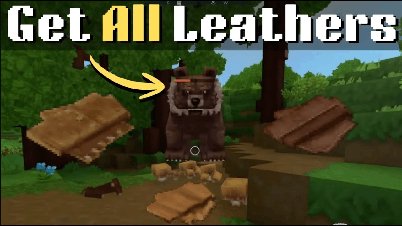 How to Get Light, Medium, Heavy Leather in Hytale - Step by Step
