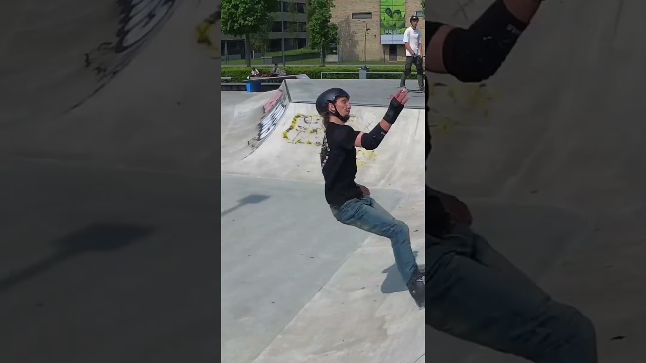 Sunday morning skate session at Almere Oostvaarders #aggressiveskating #mesmerskates