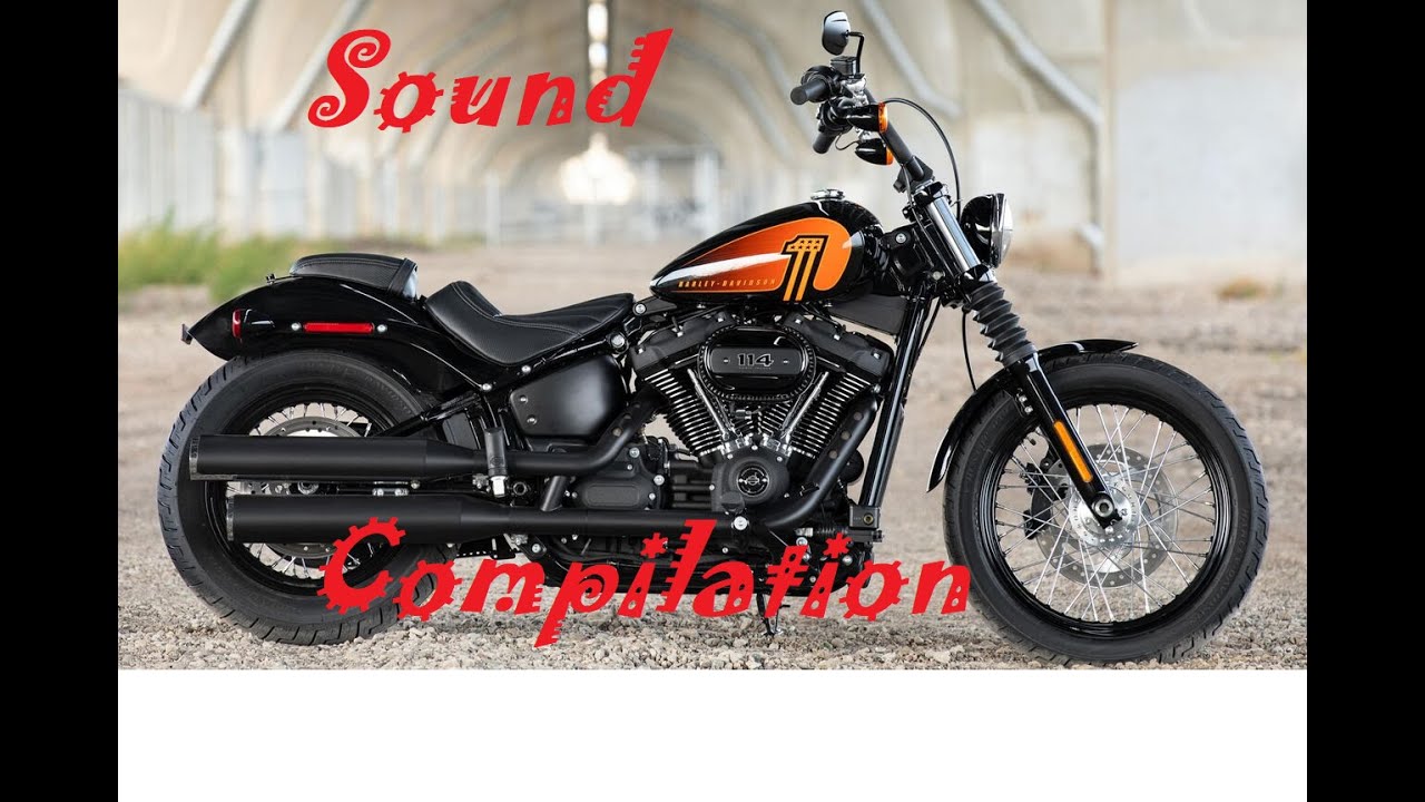harley davidson street bob sound compilation