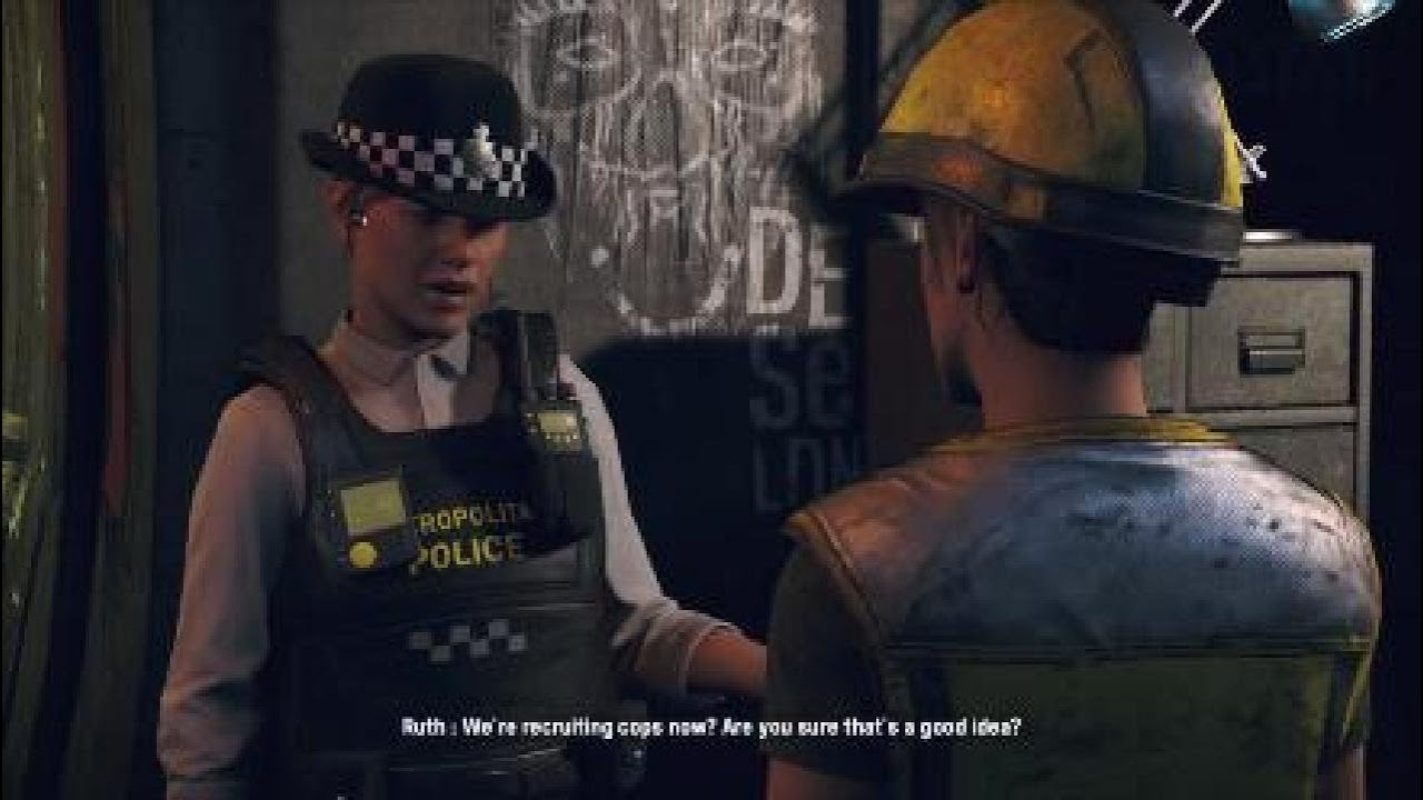 Watch Dogs Legion: Cop dislikes cops