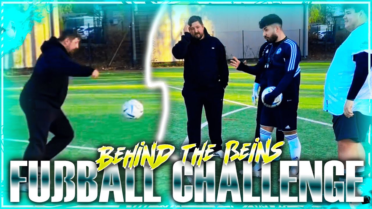 FUßBALL CHALLENGE mit DIYAR, Delay Sports 🔥⚽️| Behind the ßeins
