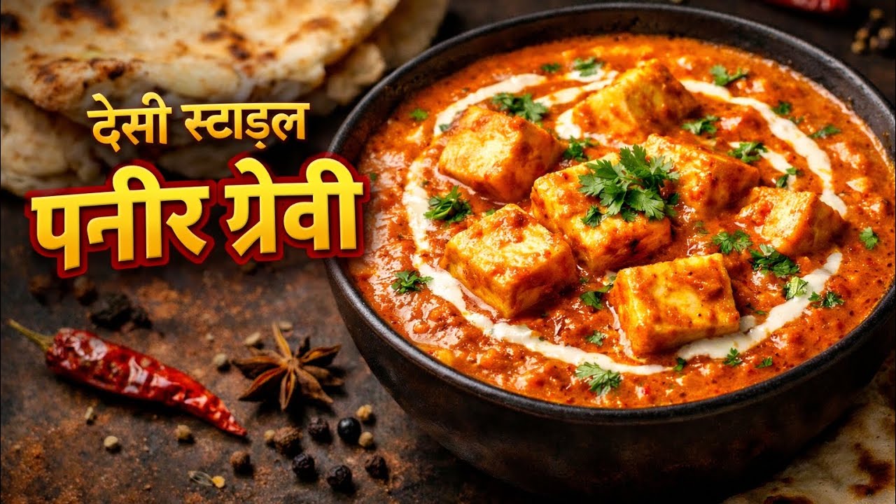 Ghar Jaisi Desi Paneer Gravy | Quick & Delicious Recipe