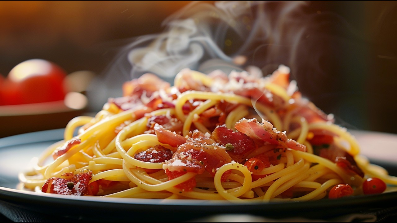 The Secret to the BEST Carbonara! Easy 5-Minute One-Pan Dinner!