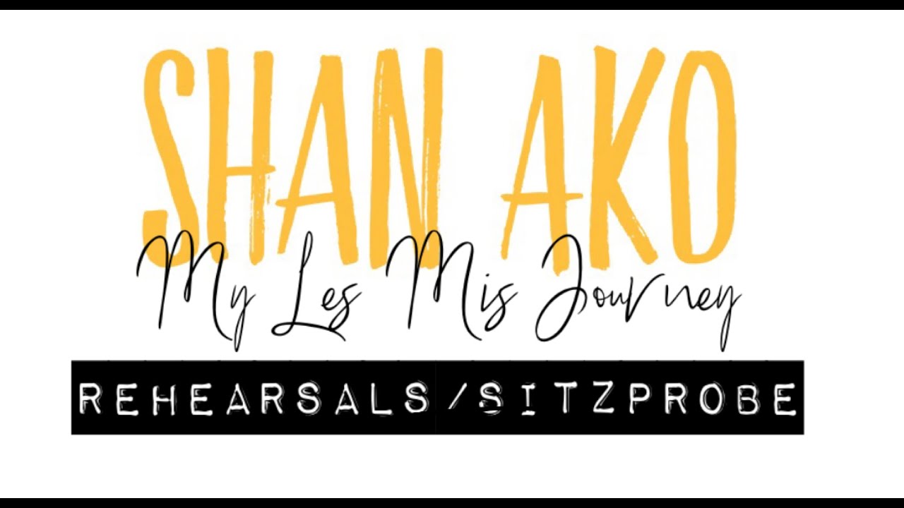 My Les Mis Journey | Vlog 3 - Rehearsals/Sitzprobe