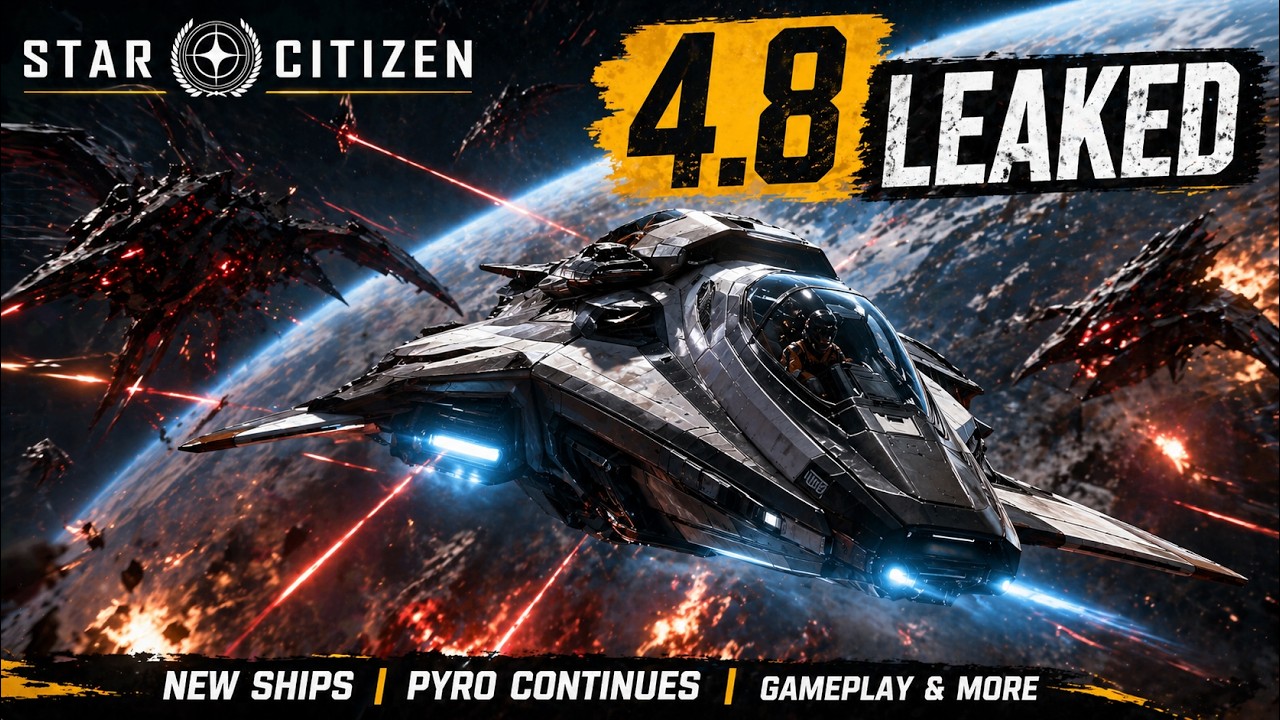 Star Citizen ALPHA 4.8 LEAKED &mdash; Everything New (Deep Dive)