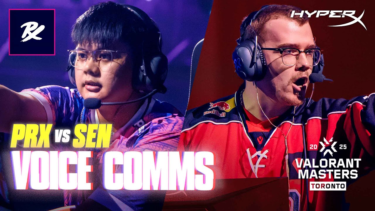 Paper Rex против Sentinels | Проверка микрофона HyperX