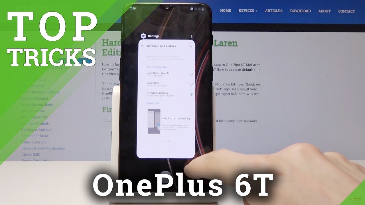 ТОП ХИТРОСТЕЙ OnePlus 6T McLaren Edition - Супер Функции / Лучшие Опции