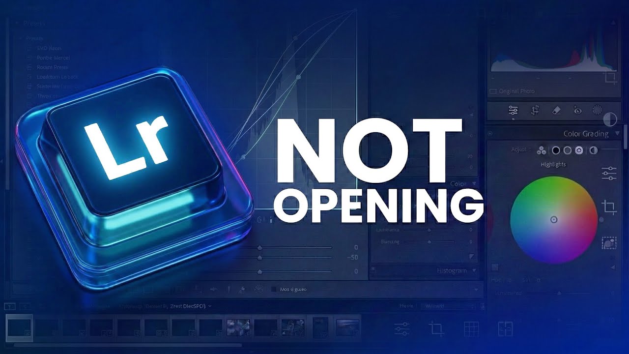 Adobe Lightroom Not Responding/ Opening/ Working!
