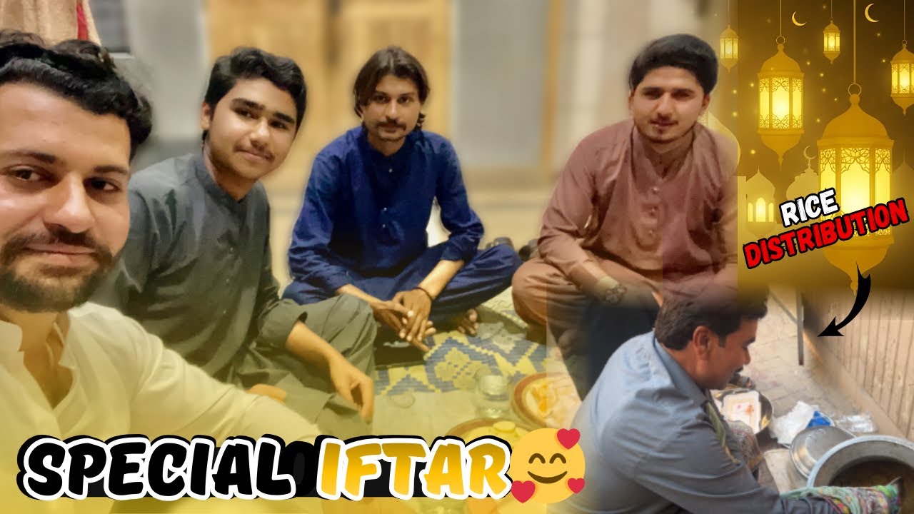 Phupho ke ghar iftar🥰| Zabeeh logon ne rice distribute kiya💕| Damil Pasha 
