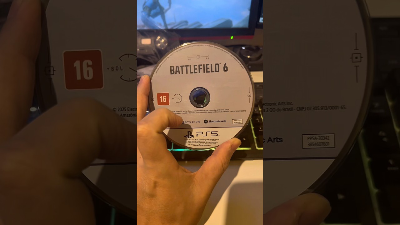 Battlefield 6 &eacute; uma maravilha! 🤩  #bf6 #ps5 #games
