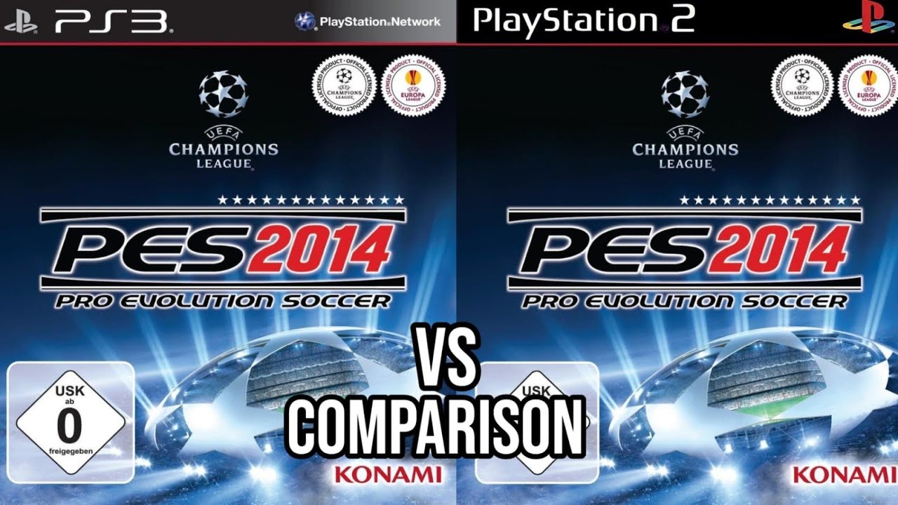 PES 2014 PS3 Vs PS2