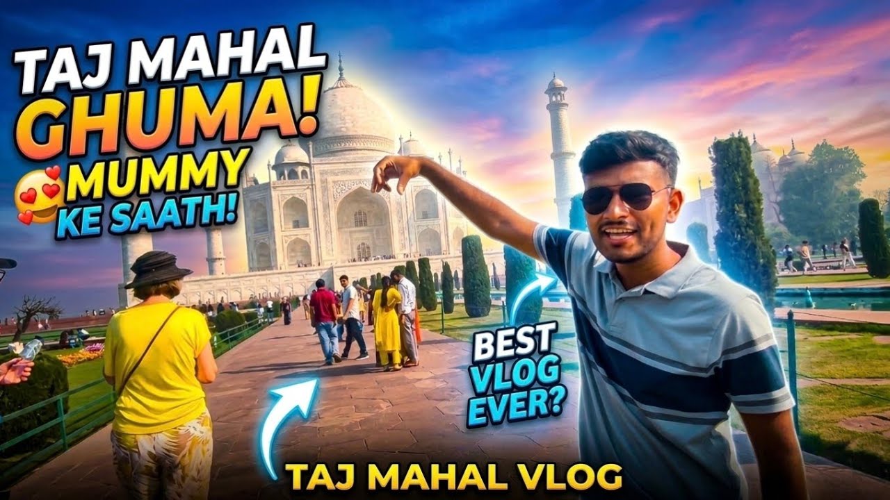 Taj Mahal ke Andar Kya Hai? 😱 | Agra Vlog