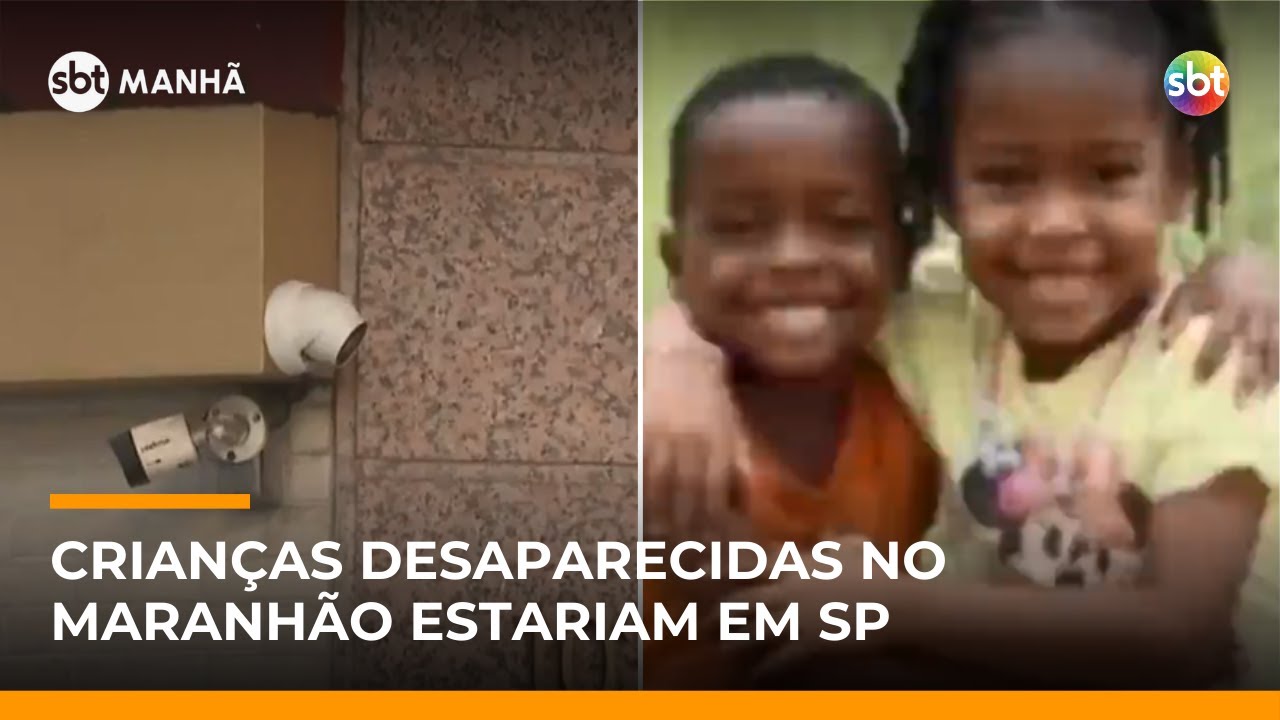 Polícia investiga denúncia de crianças desaparecidas no MA vistas em hotel de SP | #SBTManhã