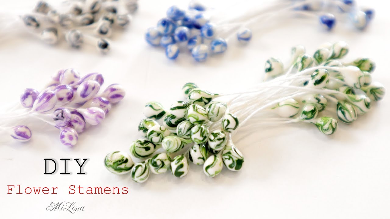 ТЫЧИНКИ ДЛЯ ЦВЕТОВ, МК / DIY Flower  Stamens