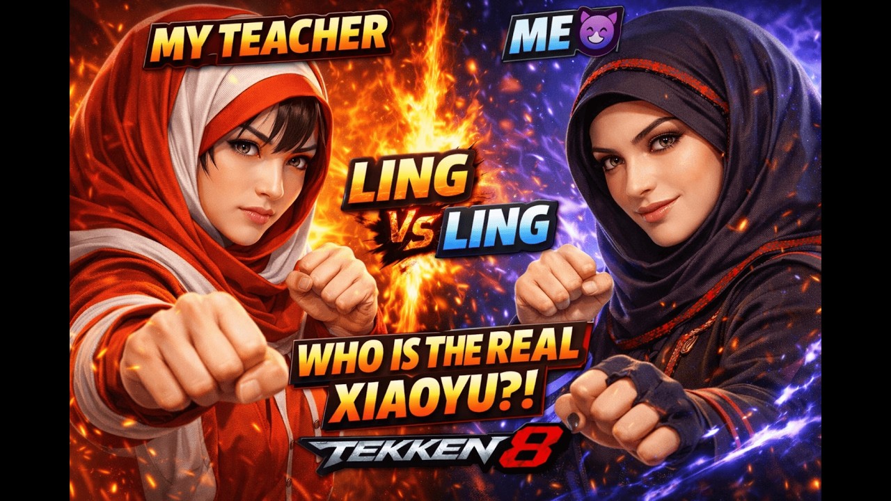 😤 I Challenged My Teacher to a Ling Mirror in Tekken 8! FT5