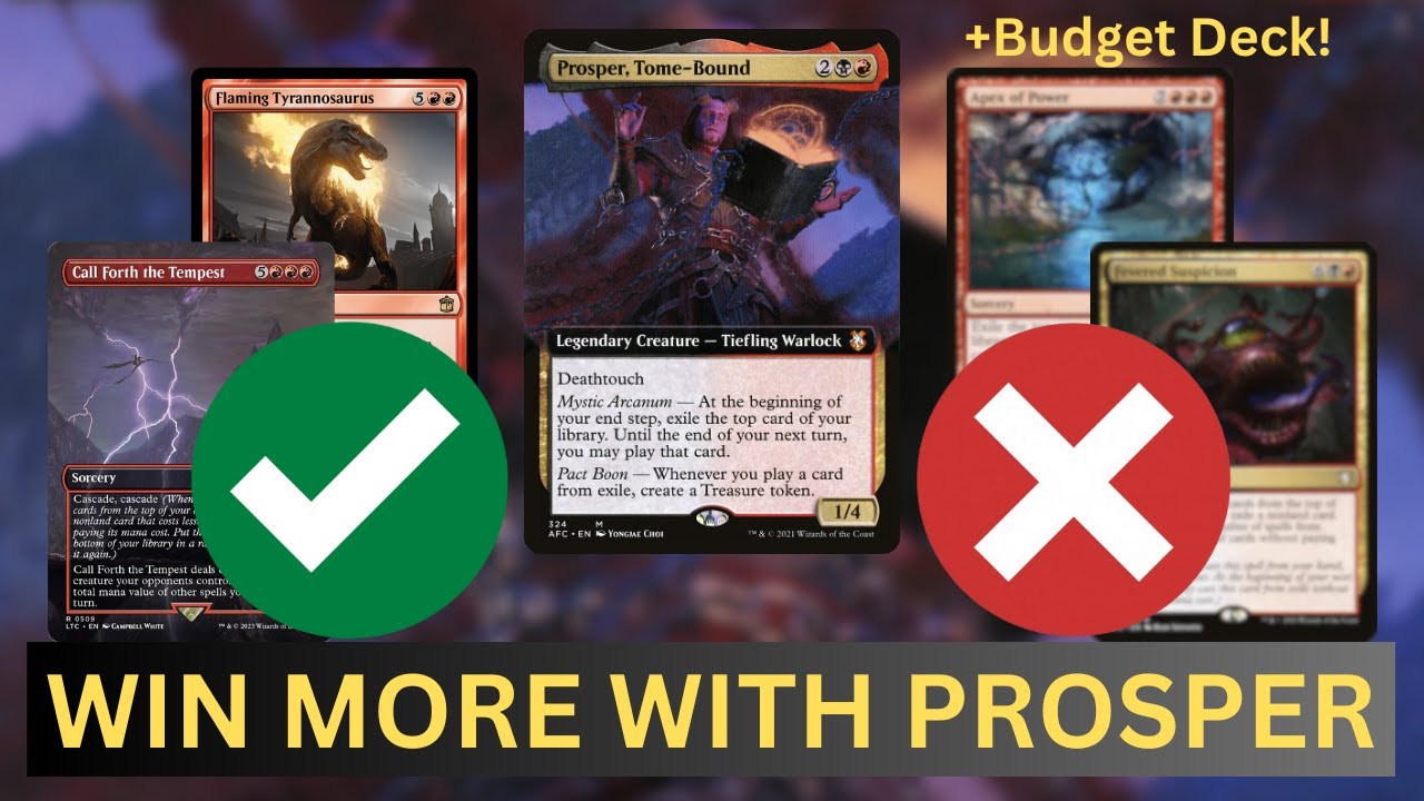 PROSPER TOME BOUND — Ultimate EDH Deck Tech (бюджетно!)